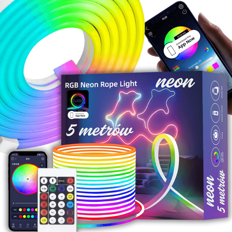 C00_tds0656_Taśma 5 metrów - NEON
